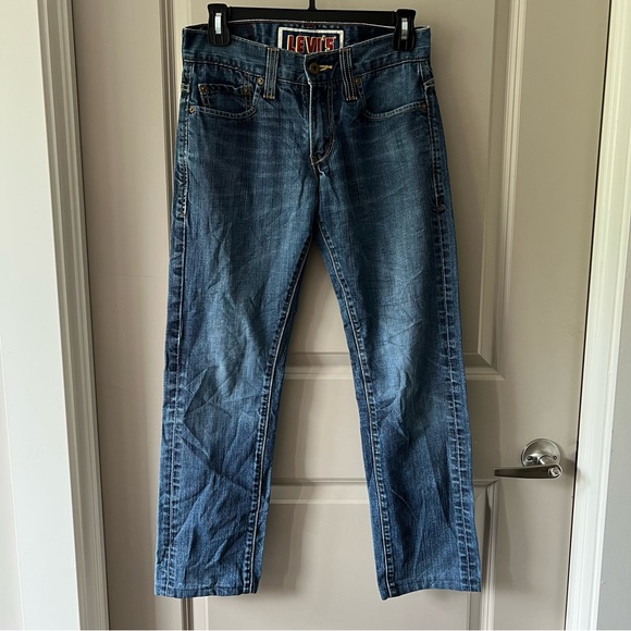 LEVI’S 511™ SKINNY FIT® FLEX MEN'S 100% cotton blue JEANS size 29W 32L - Picture 6 of 16